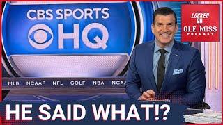 CBS ANALYST calls OLE MISS the FRAUD of the NCAA Tournament, GUARANTEES Early Exit