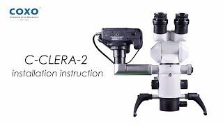 C-CLEAR-1  Microscope installation instruction