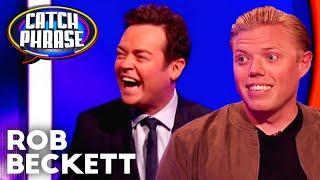 Rob Beckett Getting Heckled on Celebrity Catchphrase