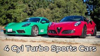 2016 Alfa Romeo 4C vs 2021 Porsche 718 Cayman S - Head to Head Review!