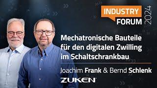 Mechatronische Bauteile für den digitalen Zwilling im Schaltschrankbau | Zuken GmbH