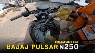 2024 Bajaj Pulsar N250 Mileage Test | Kitna Deti Hai?