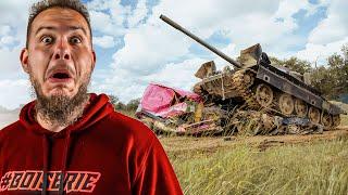 Tu perds la course, je t'écrase avec le Tank ! (carnage)