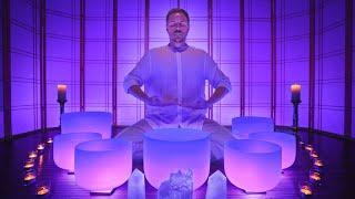 ∞ Flow State Sound Bath ∞  432Hz Crystal Singing Bowls  |  Calm Focus Music  | Study, Work, Relax