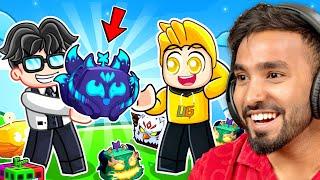 I Played Blox Fruit With TECHNO GAMERZ