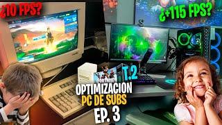 OPTIMIZANDO PC DE SUSCRIPTORES PARA PODER JUGAR FORTNITE!! T2 EP3