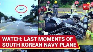 South Korea: Terrifying Video Shows Moment Of Plane Crash | Shot By Kim Jong-Un Or Mishap?