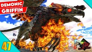 Taming My First Demonic Dino : Demonic Griffin  : ARK Primal Fear Plus : ARK Survival Evolved : #47