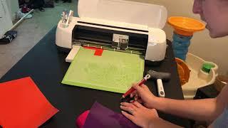 Cutting and Layering the Cricut Free Image of The Week