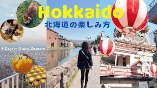 4 Days in Hokkaido! Otaru & Sapporo: Amazing View, Red Panda, Ice Cream, Seafood! Japan Travel Vlog
