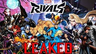 LEAKED Marvel Rivals Characters and Skins