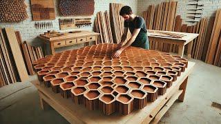 Inspiring Creative Ideas - Unique Hexagonal Table Design Will Blow Your Mind