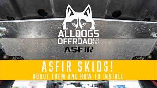 ASFIR 4X4 Skid Plates Install on Our 2005 Nissan Xterra