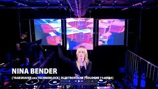 NINA BENDER @ TAGESRAVER xxx TECHNOBLOCK [ ELEKTROKÜCHE 11.05.24 ] [ HARDTECHNO ]