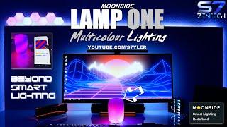 Moonside Lamp One | Unboxing & Quick Test | Best Dynamic RGB Lamp You Can Buy!