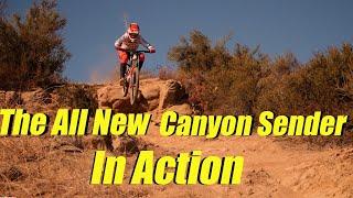 The All New Canyon Sender in Action - Mountain Bike Action Magazine