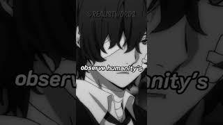 Reason behind his suicide attempts l Dazai words