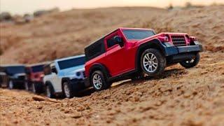 Unboxing Review Testing of Diecast Models of Mini Mahindra Thar | Off-Roading | Auto Legends |