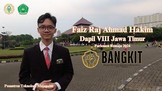 Caleg Parlemen Remaja 2024_Faiz Raj Ahmad Hakim_Dapil VIII Jawa Timur