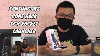 Unboxing Samsung Galaxy A12 128GB Rm659 Snapdragon Camera Spec Design Video Antutu Benchmark Test