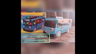 UNBOXING MOBIL TAYO MENARI LAMPU MENYALA #TAYO #mobilmainan