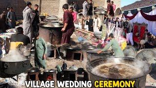 Village Wedding ceremony In Afghanistan | Rural Live | Big Ceremony | 4k