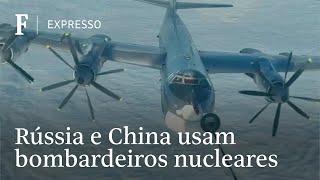 Rússia e China fazem patrulha com bombardeiros nucleares no Alasca