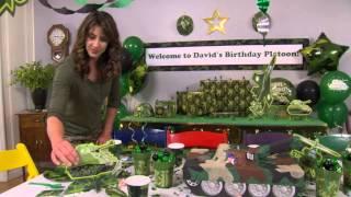 Party City Camouflage Birthday Party - Brandgineering Advertising