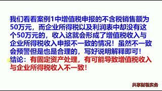 汇算清缴企业所得税收入与增值税收人不一致会预警？附解决办法