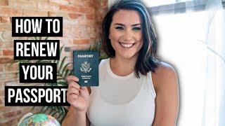 HOW TO RENEW YOUR PASSPORT in 2022 | 5 EASY STEPS to Renew your US Passport