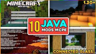 Top 10 Java Edition mods for minecraft pocket edition | Best Minecraft mods 1.20+ | Criptbow Gaming