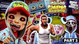 Franklin and Avengers Fight With Subway Surfers (Horror Game: Chapter 3) For Save GTA 5 | Last Part