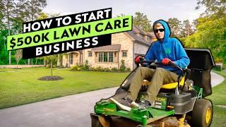 He Built a $500K+ Lawn Care Business in Only 2 Summers