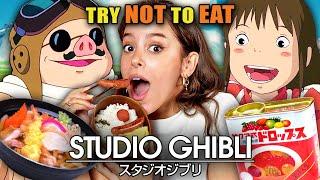 Try Not To Eat - Studio Ghibli PART 2! (Spirited Away, Kiki's Delivery Service, Porco Rosso)