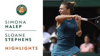 Simona Halep vs Sloane Stephens - Final Highlights I Roland-Garros 2018