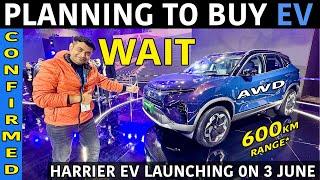 Tata Harrier Ev Launching On 3 June | Battery, Range, Features & Price Confirmed #tataharrierev