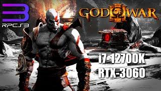 RPCS3 - Game Play God of War 3. i7-12700K | RTX-3060 + Configuración