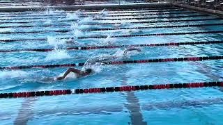 Colin West 100 free 55.56