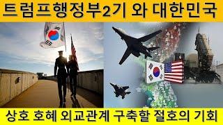 MS351 대한민국과 트럼프 행정부2기. 상호호혜의 성숙한 관계 구축할 절호의 기회.