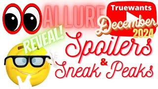 Allure December 2024 SPOILER Beauty Box All Products Reveal SneakPeek Informative @allurebeautybox