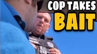 Cop Takes Bait - 4th Amendment Lawsuit?