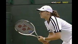 Martina Hingis vs. Anke Huber Wimbledon 2000 R4