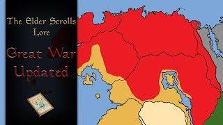 The Great War Explained (With map & Updated) - Elder Scrolls Lore