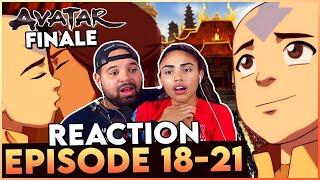 SERIES FINALE  It Was An Amazing Ride  - Avatar The Last Airbender Book 3 Episode 18-21 Reaction