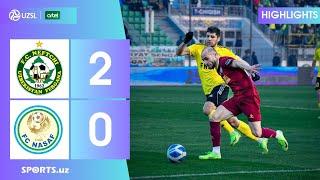 Neftchi 2:0 Nasaf Chiroyli gollar, qiziqarli va xavfli vaziyatlar HIGHLIGHTS