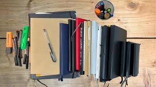 Notebooks Reviewed! Leuchtturm, Moleskine, Midori, Muji, Roterfaden and more!