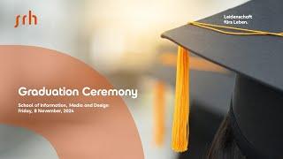 Graduation Ceremony on School of Information, Media and Design on November 8, 2024 on 6 p.m.