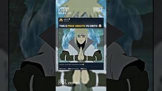 THIS IS PEAK  ( MINATO VS OBITO ) ️