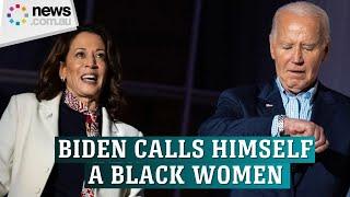Joe Biden describes himself as a black woman during a radio interview