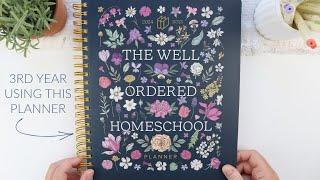 My Favorite Homeschool Planner Flip Through | New 2024/2025 Well Ordered Homeschool Planner